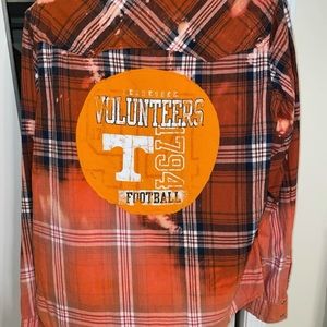 Tennessee Volunteers custom made flannel